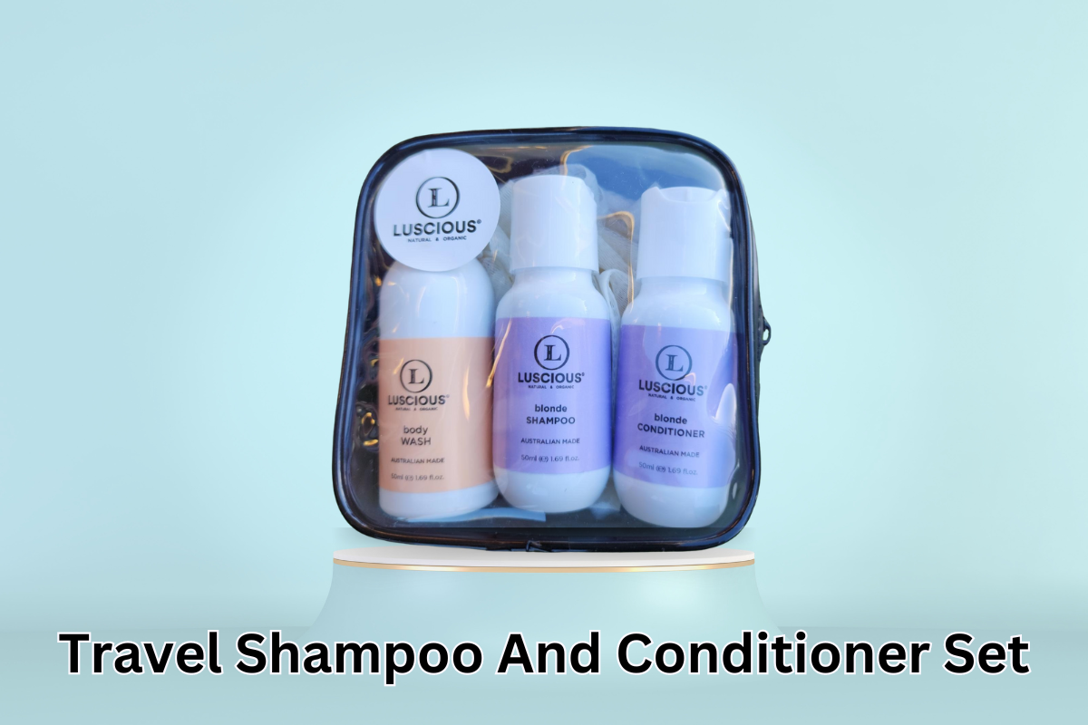 Best Travel Shampoo And Conditioner Set Luscious Organics